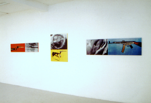 3 photographs on the wall