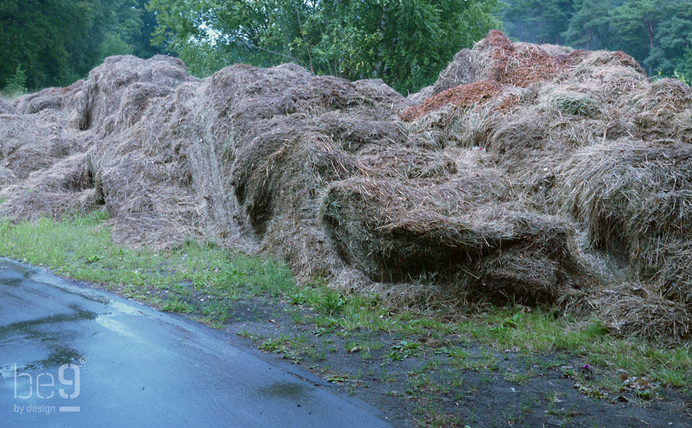 Straw dump Straw dump