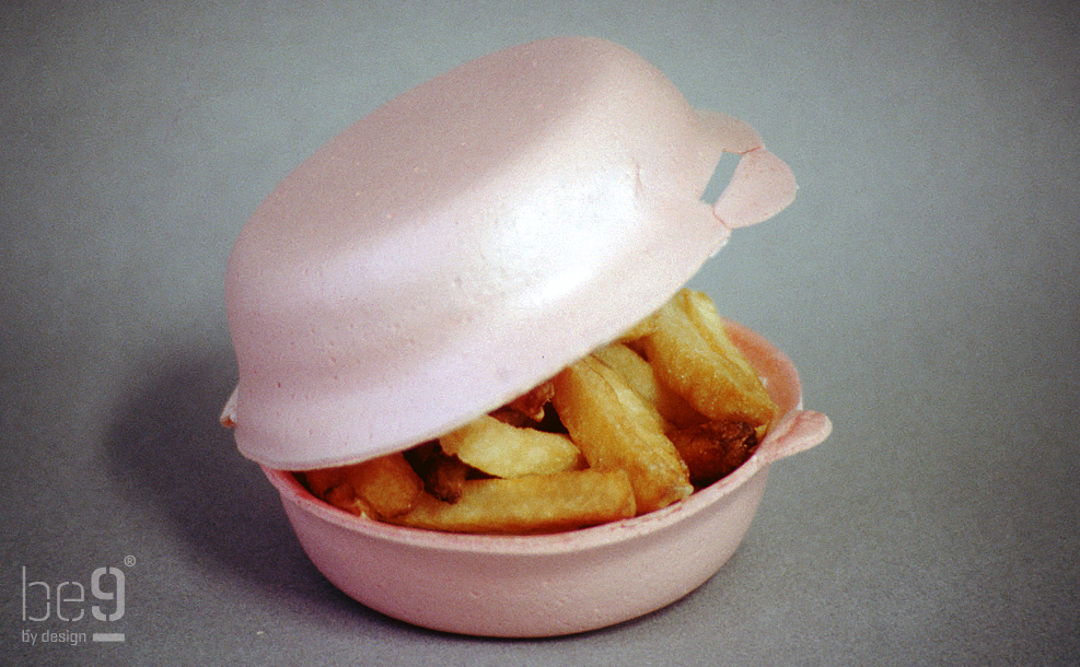 Box with chips