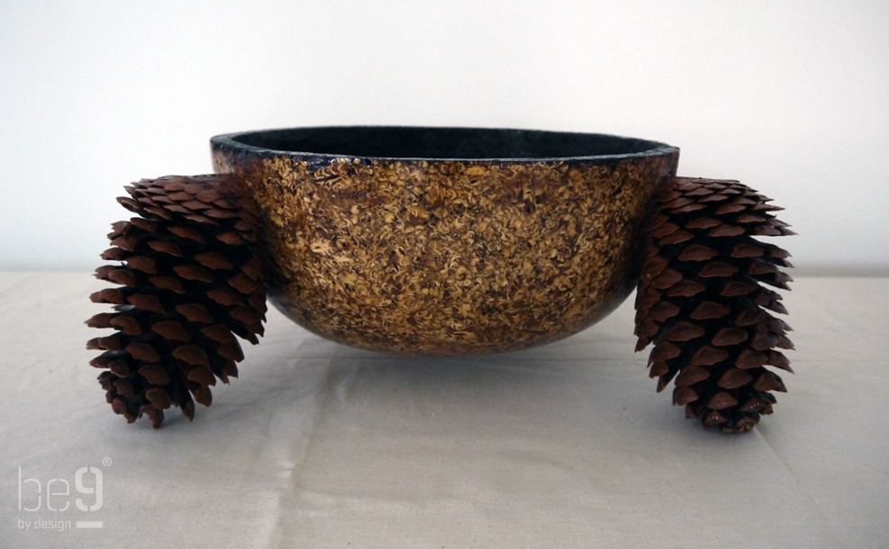Larch cone chip bowl