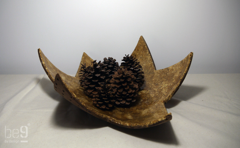 Blonde Fir cone bowl