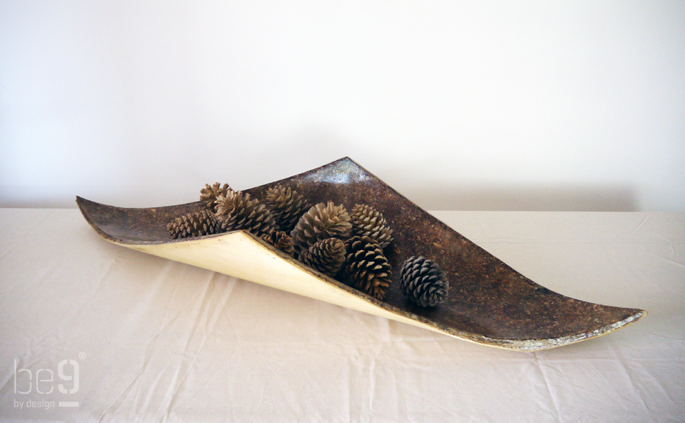 Natural Scots pinecone chip bowl